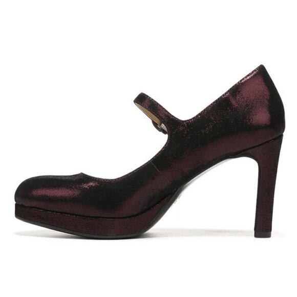 Naturalizer Cabernet Sauvignon Metallic Talissa Leather Pump - Women - Picture 12 of 12